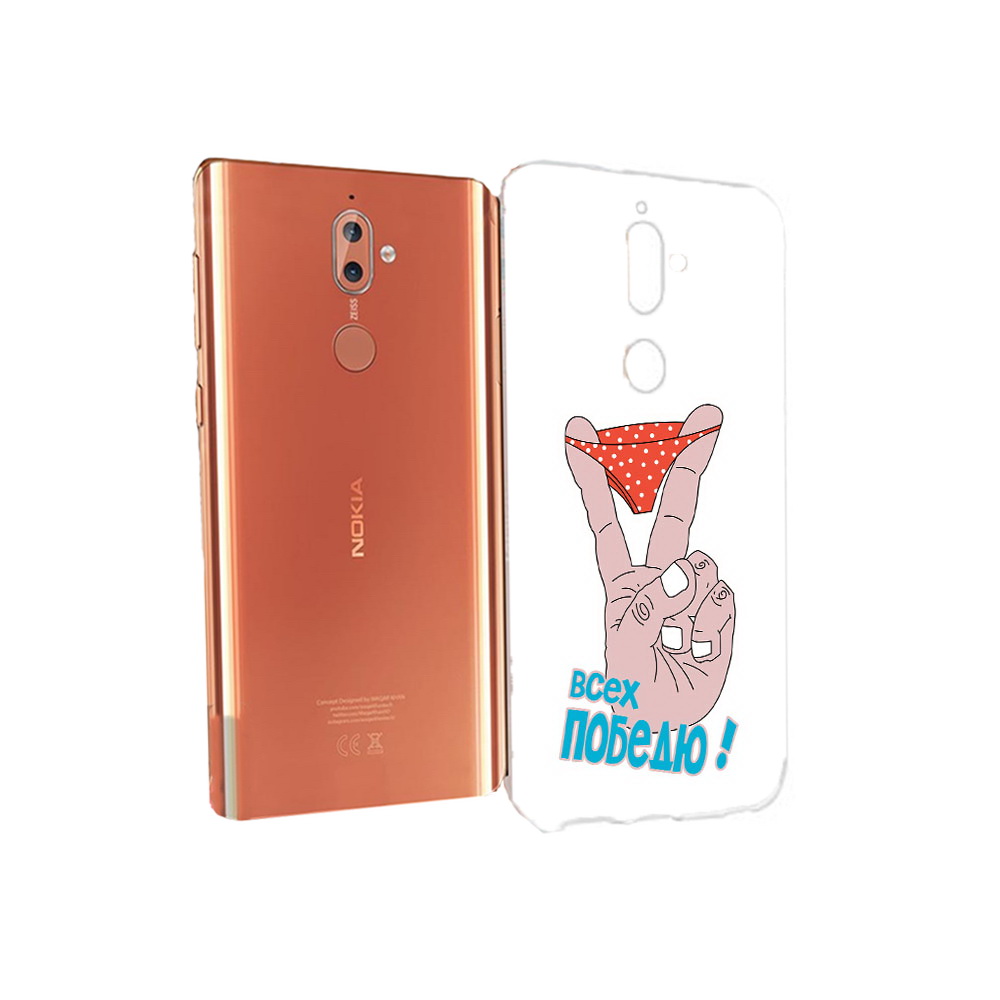 

Чехол MyPads Tocco для Nokia 9 всех победю (PT126479.94.281), Прозрачный, Tocco