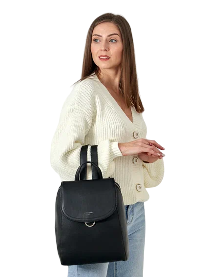 

Рюкзак женский David Jones CM5876 черный, 30х25х12 см, CM5876