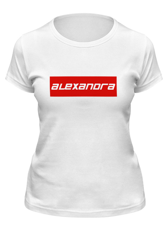 

Футболка женская Printio Alexandra белая 2XL, Белый, Alexandra