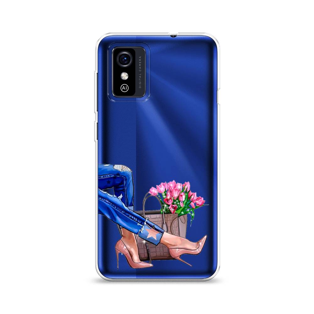 

Чехол Awog на ZTE Blade L9 / ЗТЕ Блэйд L9 "Каблучки", Разноцветный, 135250-7