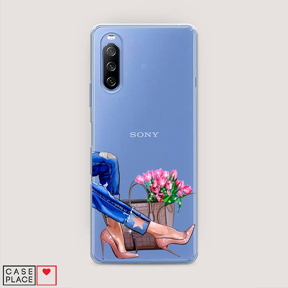 

Чехол Awog на Sony Xperia 10 III "Каблучки", Разноцветный, 54950-7