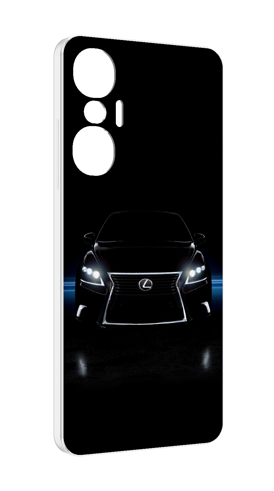

Чехол MyPads lexus лексус 1 мужской для Infinix Hot 20S противоударный, Tocco
