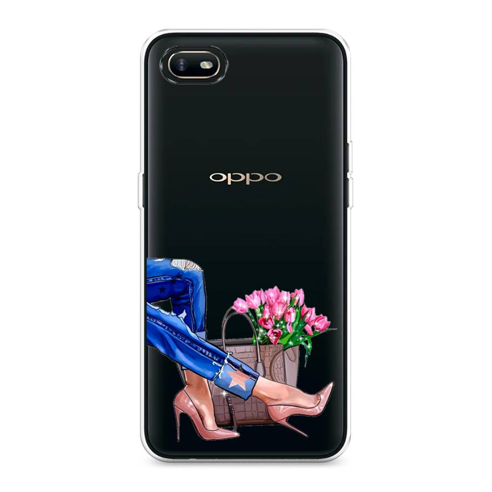 

Чехол Awog на Oppo A1k "Каблучки", Разноцветный, 252150-7