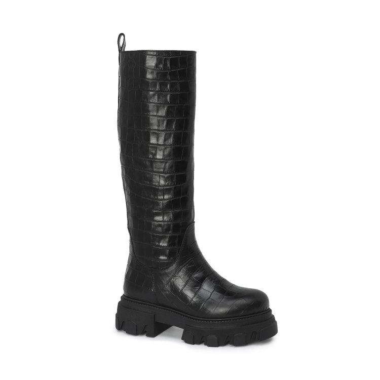 

Сапоги женские GIANNI RENZI SV0017 черные 41 EU, SV0017