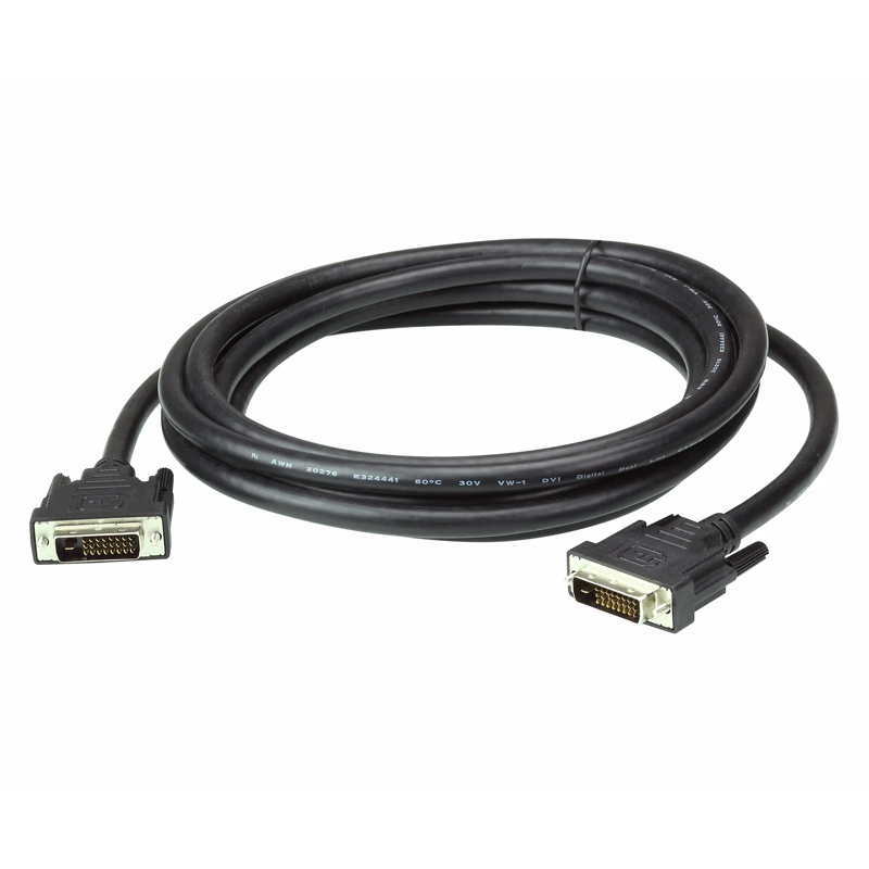 

Кабель Aten DVI-D - DVI-D вилка-вилка 10м (2L-7D10DD) черный