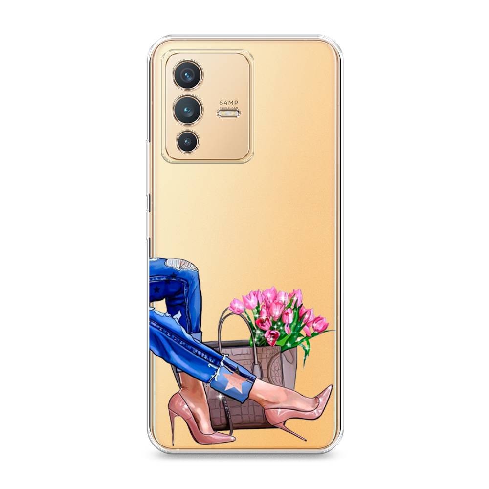 

Чехол Awog на Vivo V23 "Каблучки", Разноцветный, 266050-7