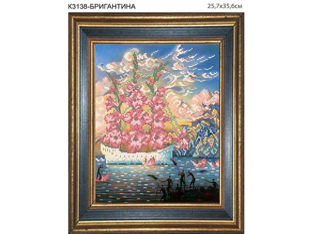 

Рисунок на ткани «Бригантина»