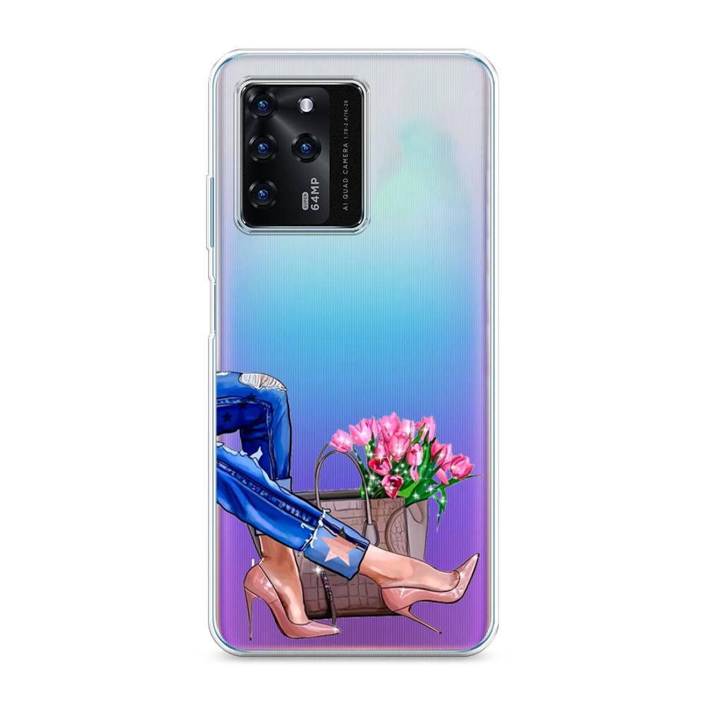 

Чехол Awog на ZTE Blade V30 / ЗТЕ Блэйд V30 "Каблучки", Разноцветный, 135350-7