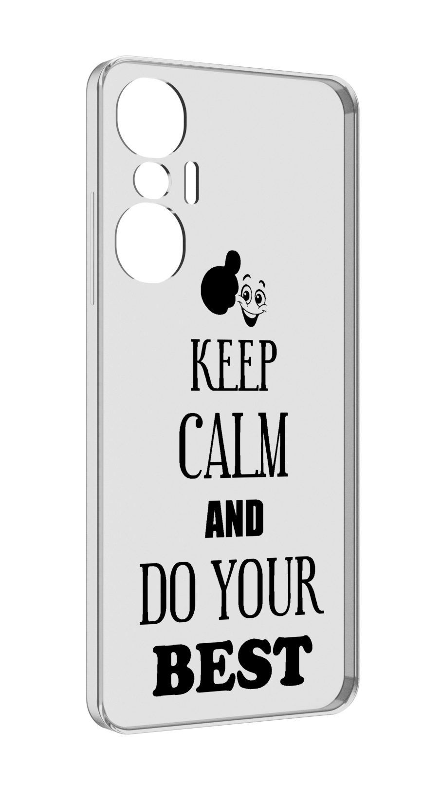 

Чехол MyPads keep-calm-and для Infinix Hot 20S противоударный, Tocco
