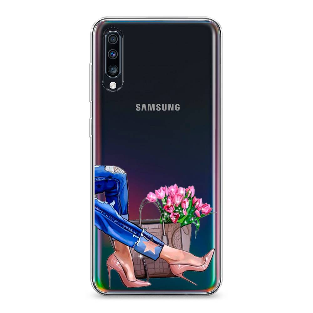 фото Чехол awog "каблучки" для samsung galaxy a70