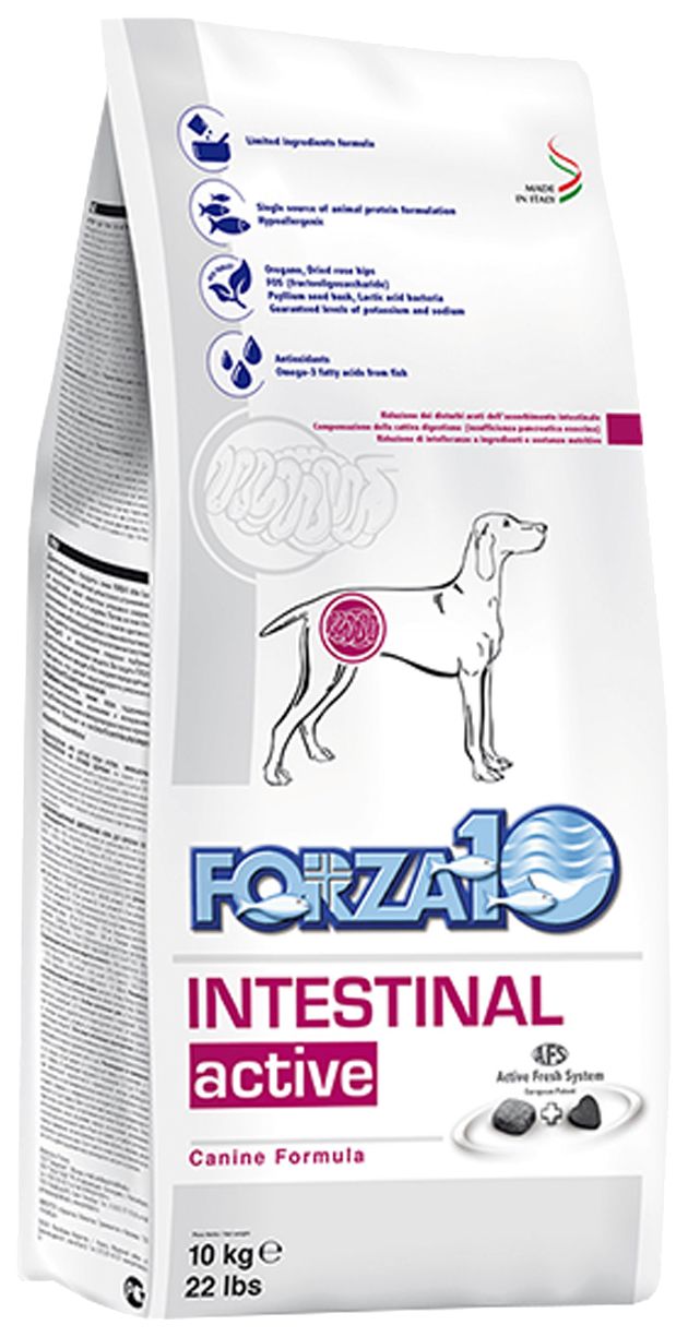 фото Сухой корм для собак forza10 intestinal active 2 шт по 10 кг