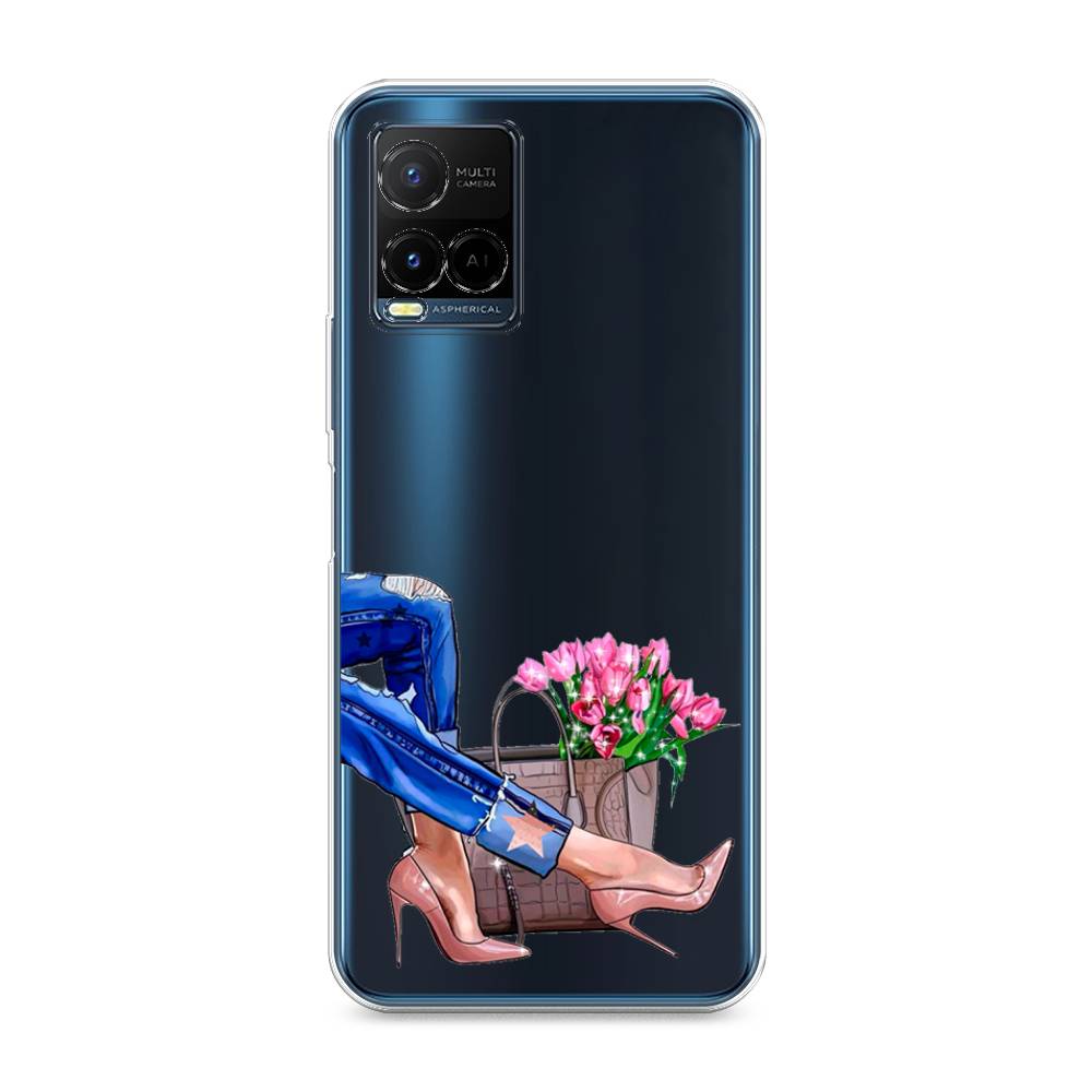 

Чехол Awog на Vivo Y21 "Каблучки", Разноцветный, 265050-7