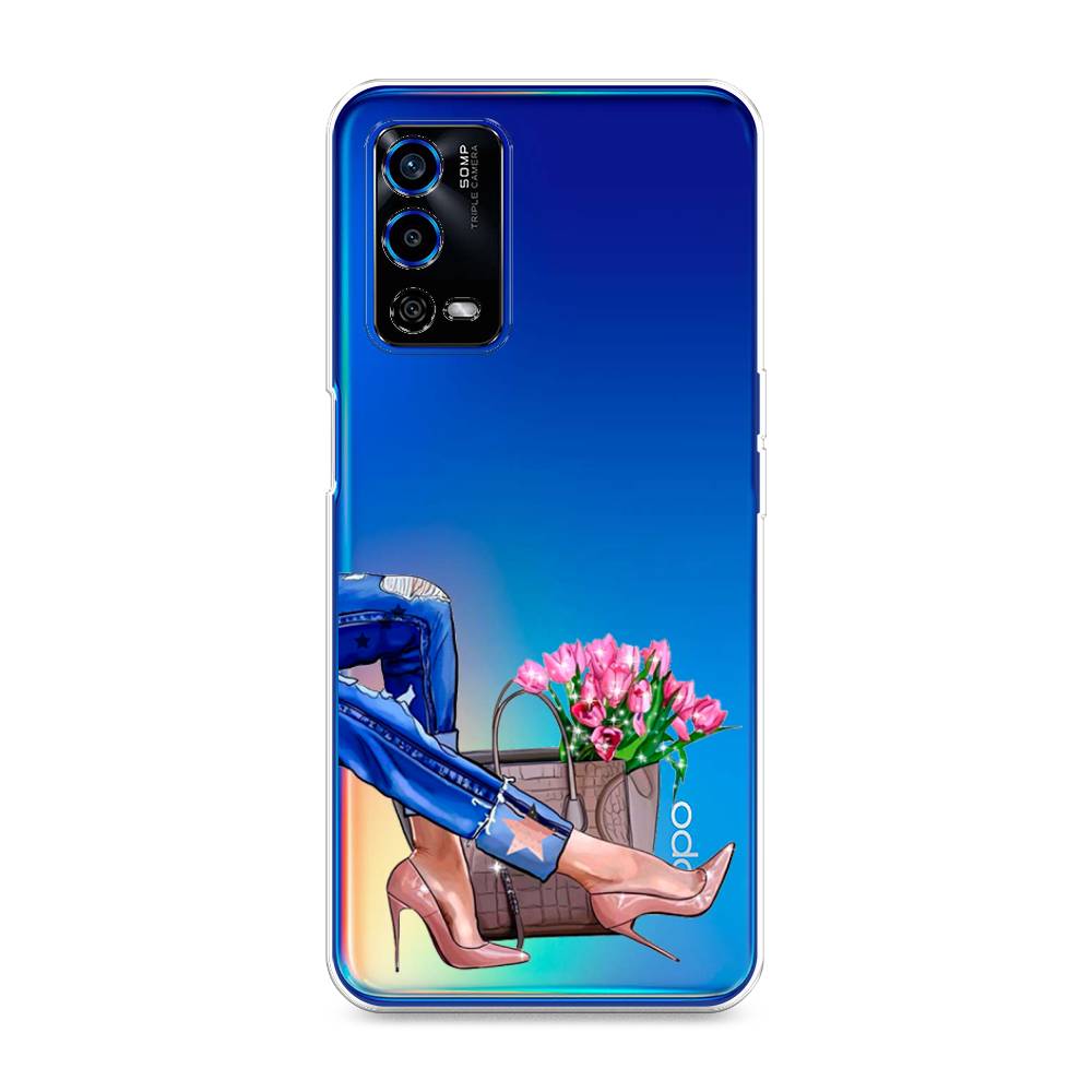 

Чехол Awog на Oppo A55 4G "Каблучки", Разноцветный, 259150-7