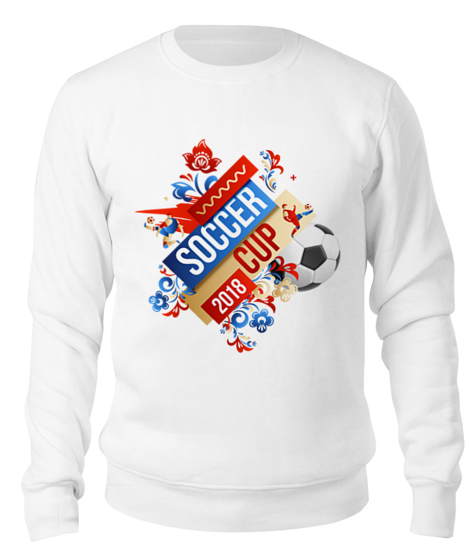 

Свитшот унисекс Printio Спорт белый 2XL, Спорт