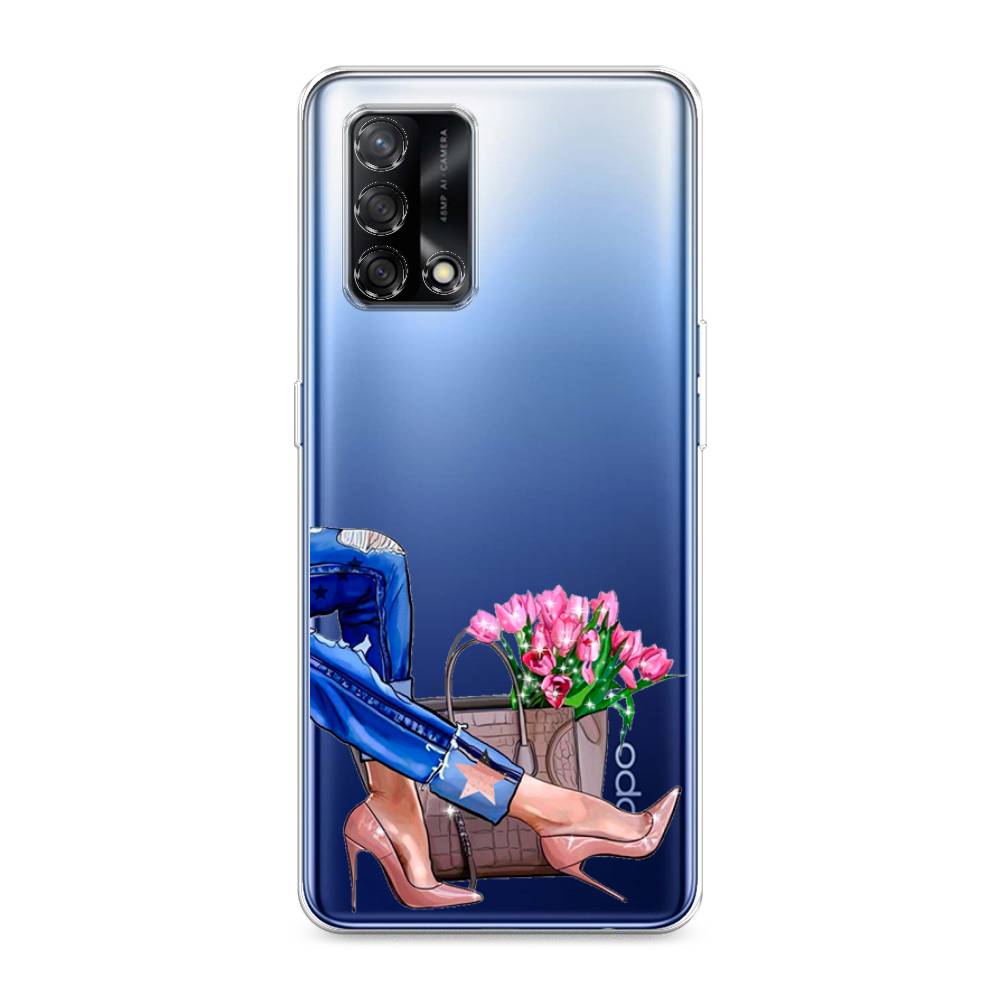 

Чехол Awog на Oppo A74 "Каблучки", Разноцветный, 256050-7