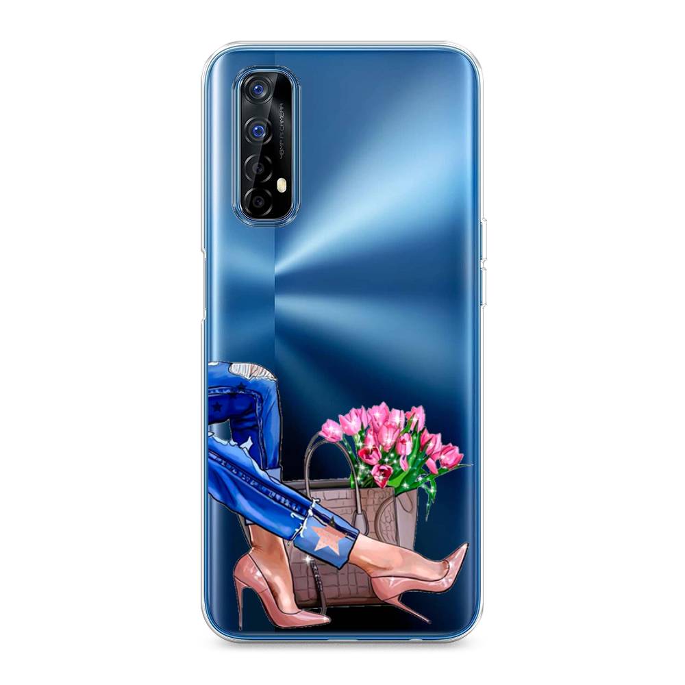 

Чехол Awog на Realme 7 "Каблучки", Разноцветный, 254150-7