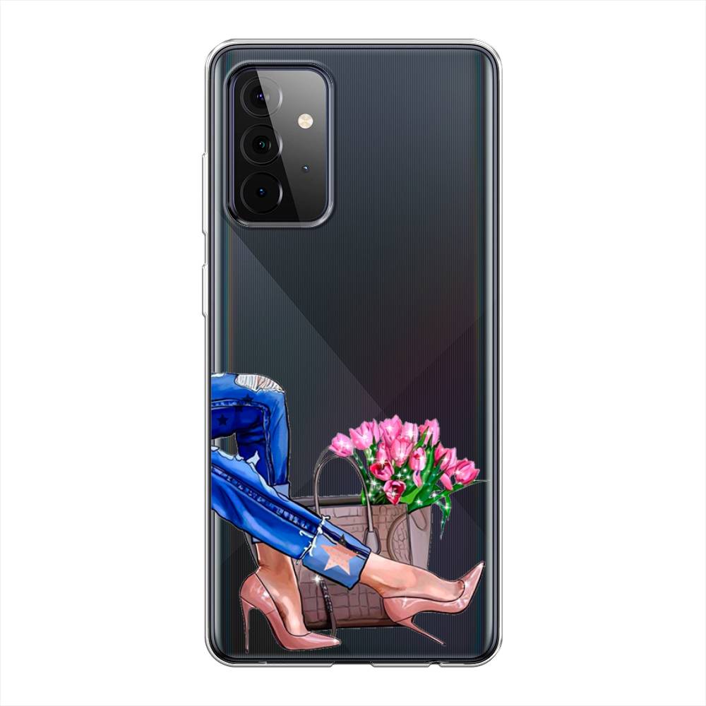

Чехол Awog на Samsung Galaxy A72 / Самсунг A72 "Каблучки", Разноцветный, 2101950-7