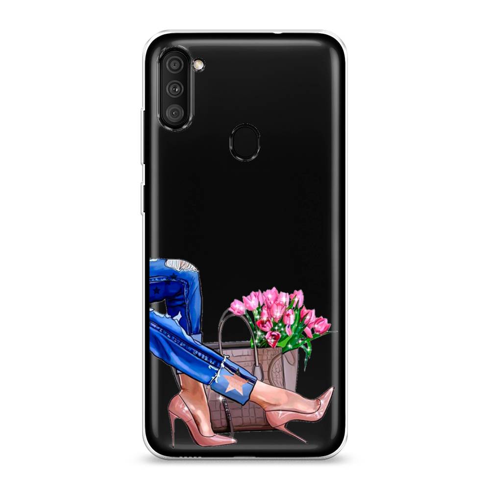 

Чехол Awog на Samsung Galaxy A11 / Самсунг A11 "Каблучки", Разноцветный, 2100150-7