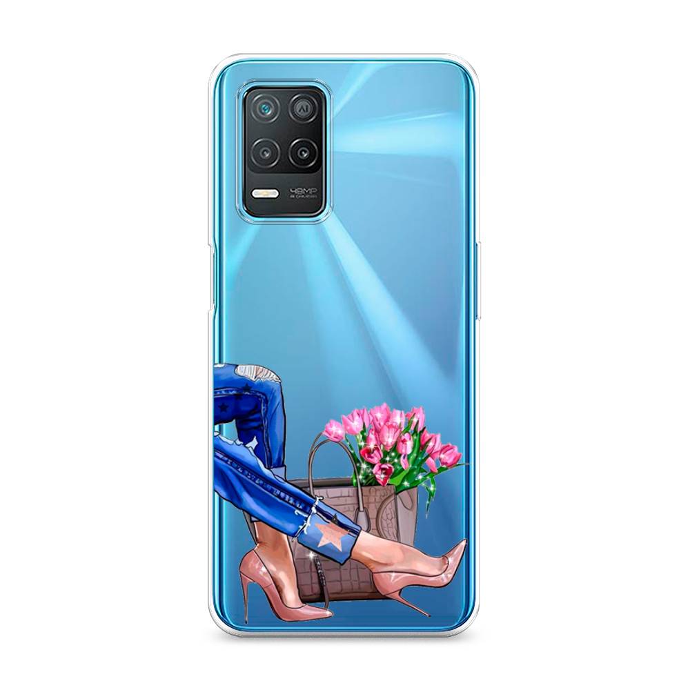 

Чехол Awog на Realme 8 5G "Каблучки", Разноцветный, 257050-7