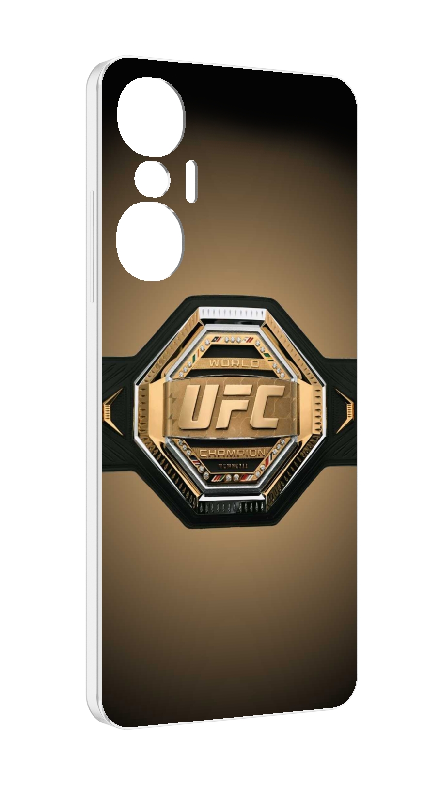 

Чехол MyPads UFC единоборства мужской для Infinix Hot 20S противоударный, Tocco