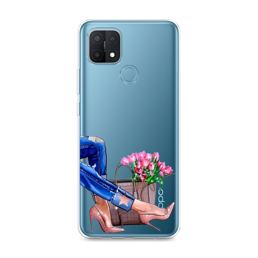

Чехол Awog на Oppo A15 "Каблучки", Разноцветный, 254750-7