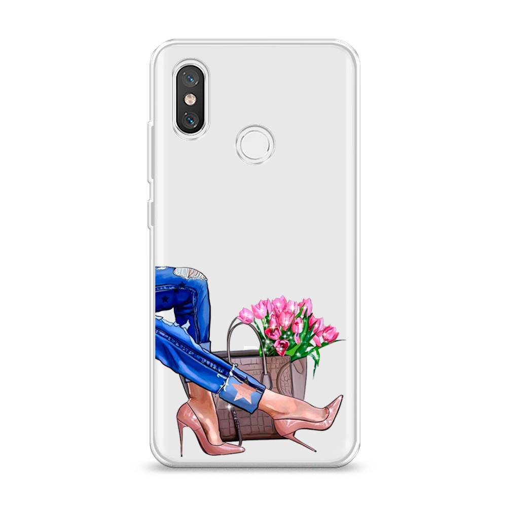 

Чехол Awog на Xiaomi Mi 8 "Каблучки", Разноцветный, 33550-7