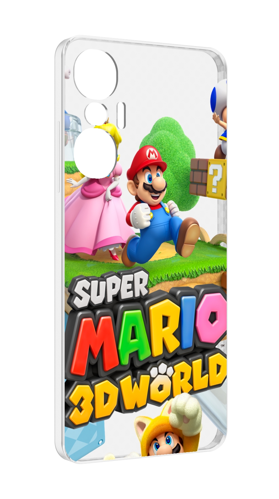 

Чехол MyPads Super Mario 3D World для Infinix Hot 20S противоударный, Tocco