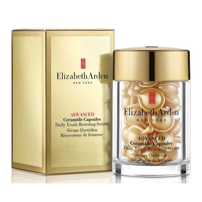 фото Cыворотка для лица и шеи elizabeth arden sc ceramide восстанавливающая 30 капсул