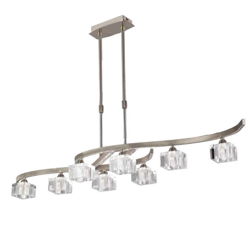 

Подвесная люстра Mantra Cuadrax 1116, Cuadrax Chrom Matte