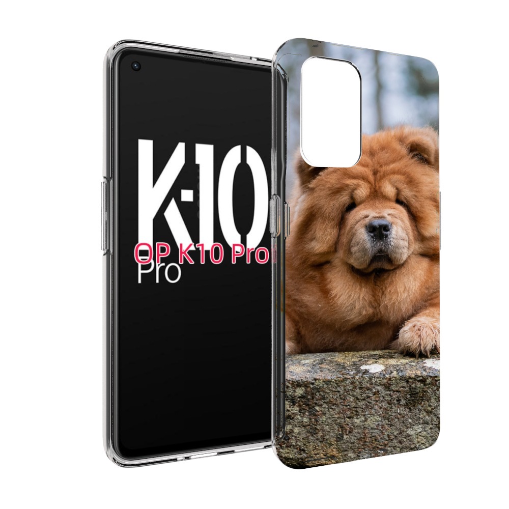

Чехол MyPads чау чау для OPPO K10 Pro, Прозрачный, Tocco