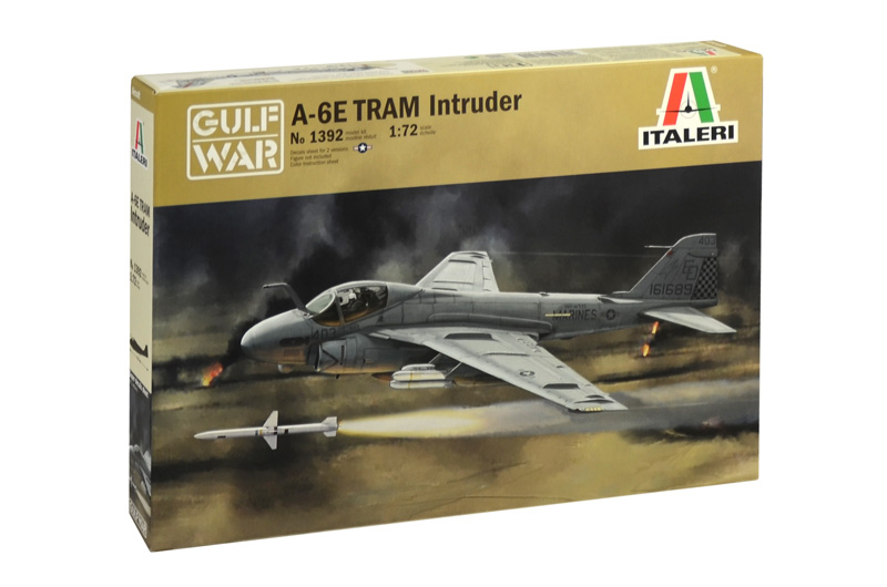 

Сборная модель Italeri 1/72 A-6E TRAM INTRUDER - GULF WAR 1392
