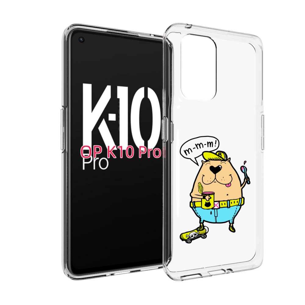 

Чехол MyPads Бобр для OPPO K10 Pro, Прозрачный, Tocco