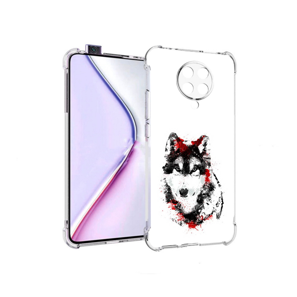 

Чехол MyPads кровавый волк для Xiaomi Redmi K30 Pro Zoom 8/256GB/Redmi K30 Pro, Прозрачный, Tocco