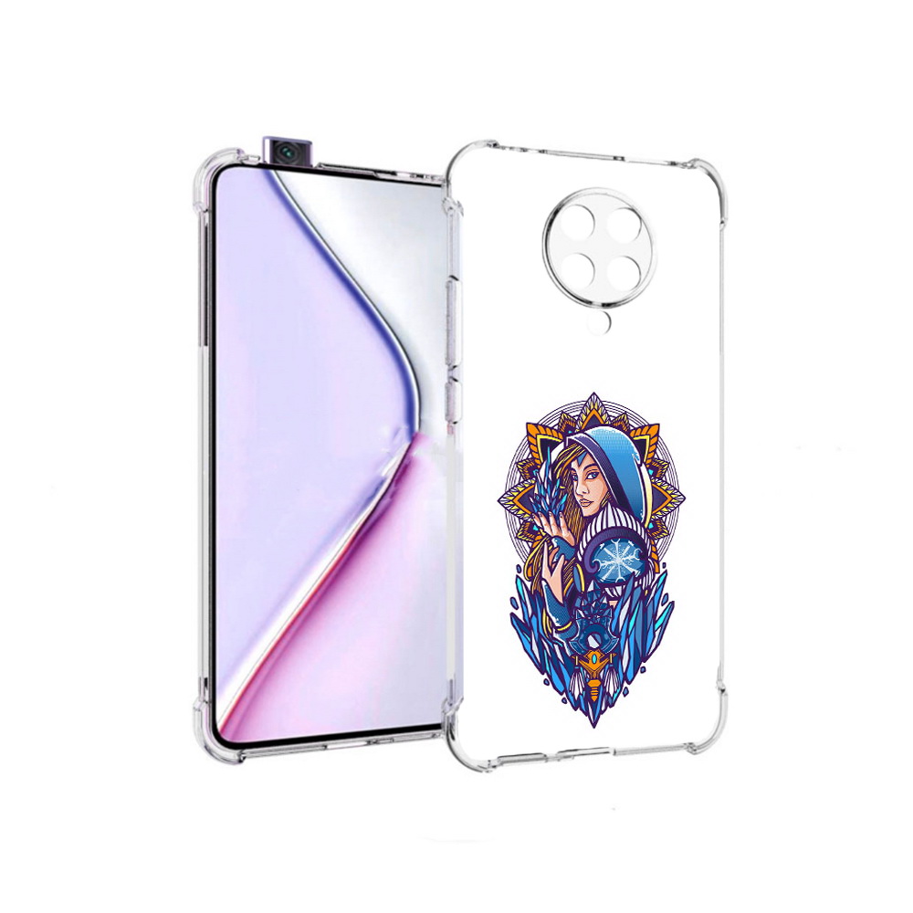 

Чехол MyPads кристал мейден дота 2 для Xiaomi Redmi K30 Pro Zoom 8/256GB/Redmi K30 Pro, Прозрачный, Tocco