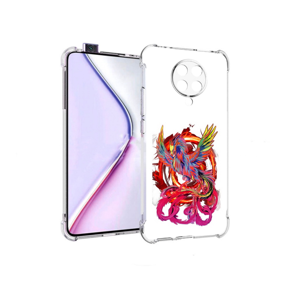 

Чехол MyPads красочный феникс для Xiaomi Redmi K30 Pro Zoom 8/256GB/Redmi K30 Pro, Прозрачный, Tocco