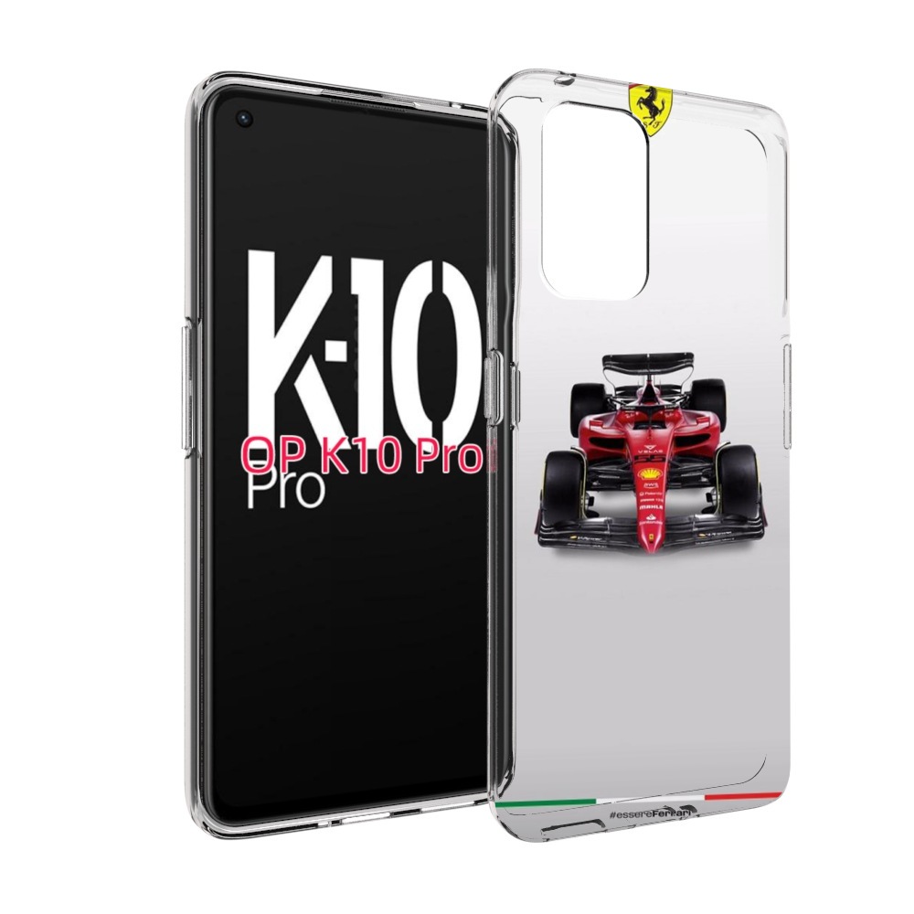 

Чехол MyPads формула 1 феррари для OPPO K10 Pro, Прозрачный, Tocco