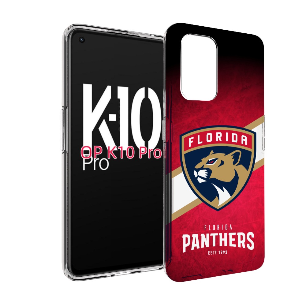 

Чехол MyPads флорида пантерс для OPPO K10 Pro, Прозрачный, Tocco