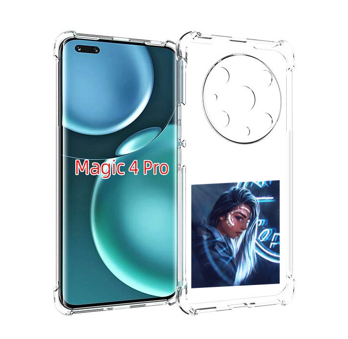 

Чехол MyPads девушка-из-антарктиды женский для Honor Magic4 Pro, Прозрачный, Tocco