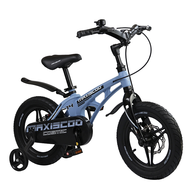 

Детский Двухколесный Велосипед MAXISCOO Cosmic Deluxe 14 Голубой, Литые Диски 2023, Cosmic