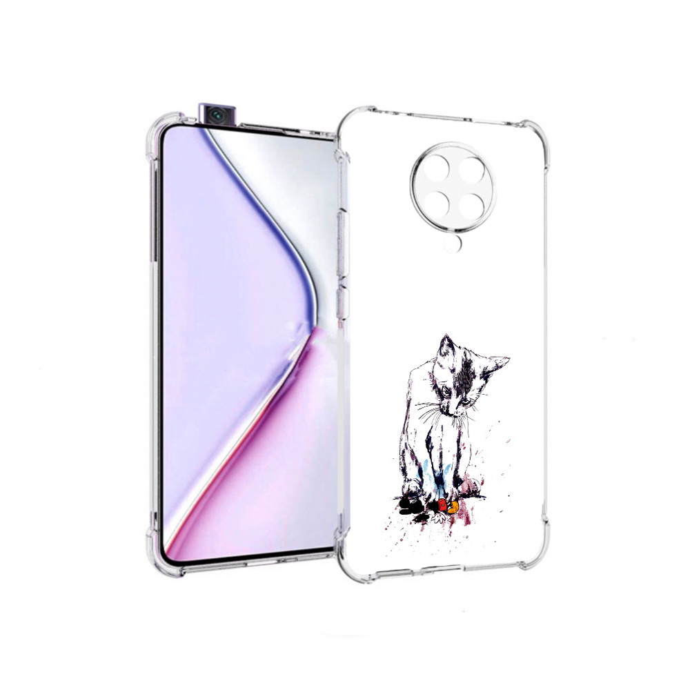 

Чехол MyPads кот и микки для Xiaomi Redmi K30 Pro Zoom 8/256GB/Redmi K30 Pro, Прозрачный, Tocco