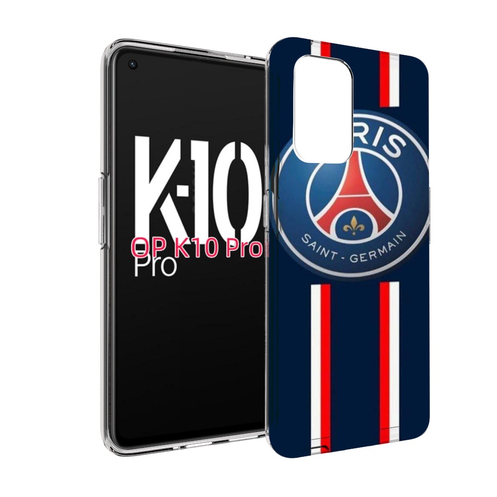 

Чехол MyPads фк псж для OPPO K10 Pro, Прозрачный, Tocco