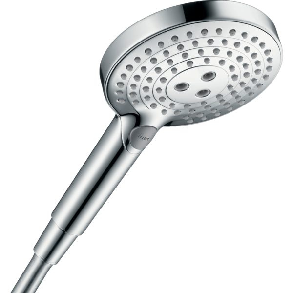 фото Ручной душ hansgrohe raindance select s 120 3jet ecosmart 9 л/мин. 26531000, хром