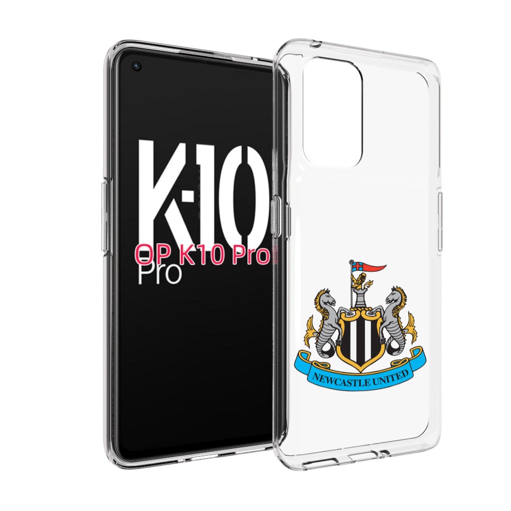 

Чехол MyPads фк ньюкасл для OPPO K10 Pro, Прозрачный, Tocco