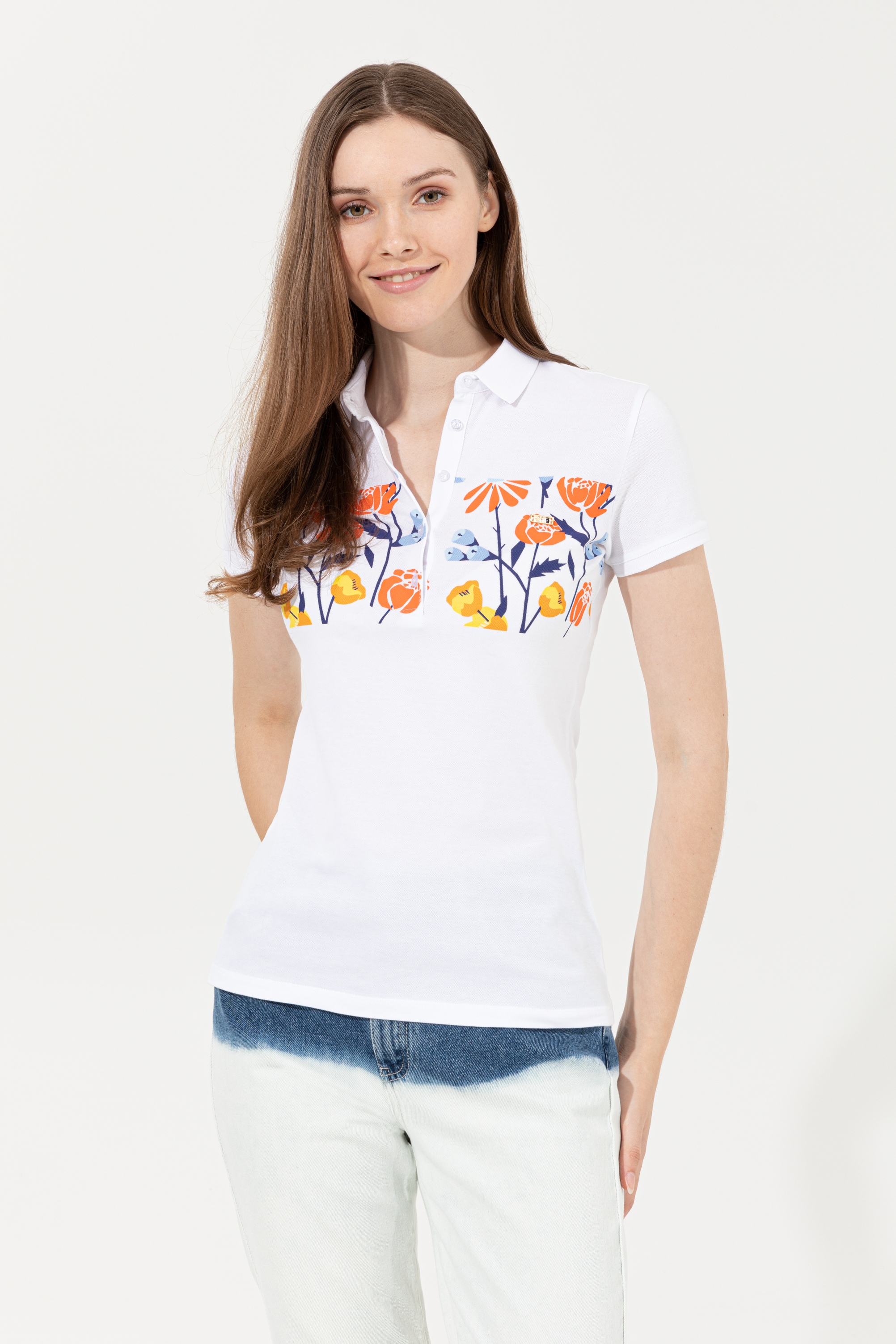 

Футболка женская U.S. POLO Assn. G082GL0110GARAJ белая M, G082GL0110GARAJ
