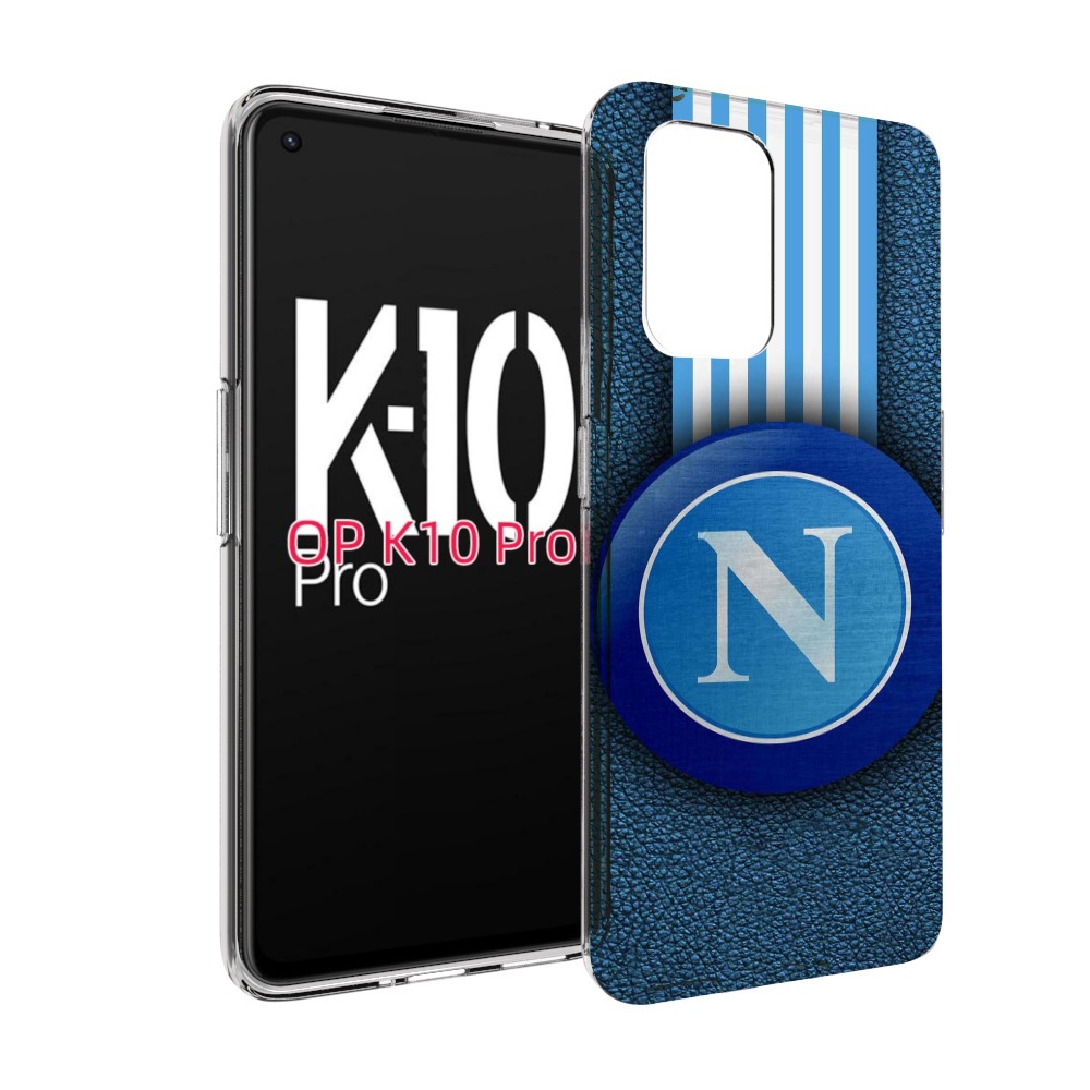 

Чехол MyPads фк наполи мужской для OPPO K10 Pro, Прозрачный, Tocco