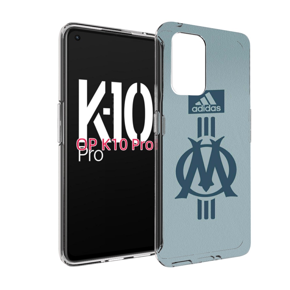 

Чехол MyPads фк марсель для OPPO K10 Pro, Прозрачный, Tocco