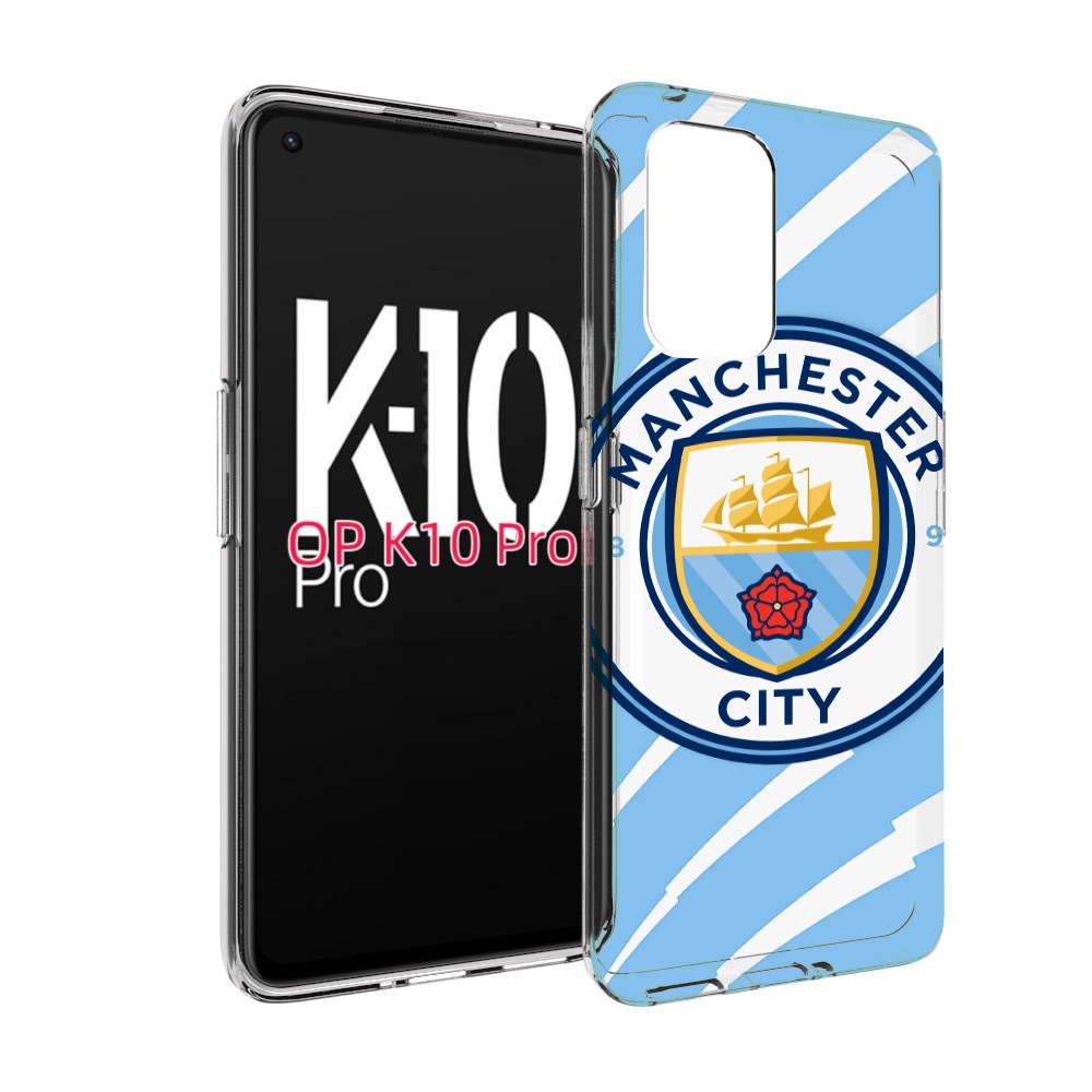 

Чехол MyPads фк манчестер сити для OPPO K10 Pro, Прозрачный, Tocco