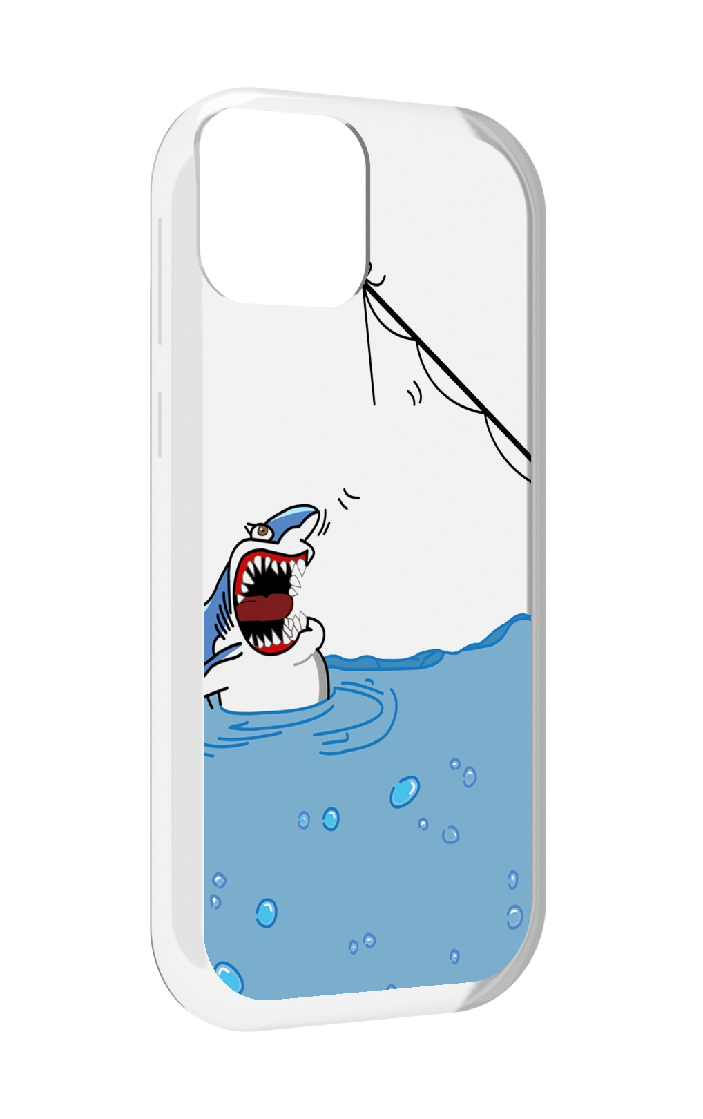 

Чехол MyPads акула-рисунок для UleFone Note 6 / Note 6T / Note 6P, Прозрачный, Tocco