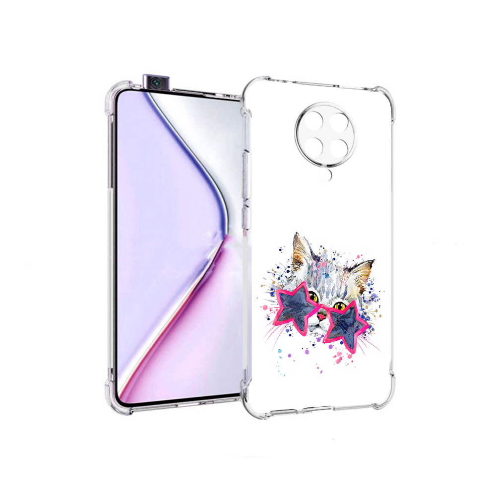 

Чехол MyPads звездные очки для Xiaomi Redmi K30 Pro Zoom 8/256GB/Redmi K30 Pro, Прозрачный, Tocco