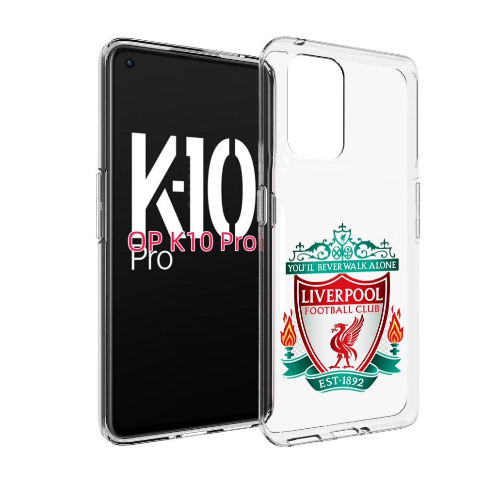 

Чехол MyPads фк ливерпуль мужской для OPPO K10 Pro, Прозрачный, Tocco